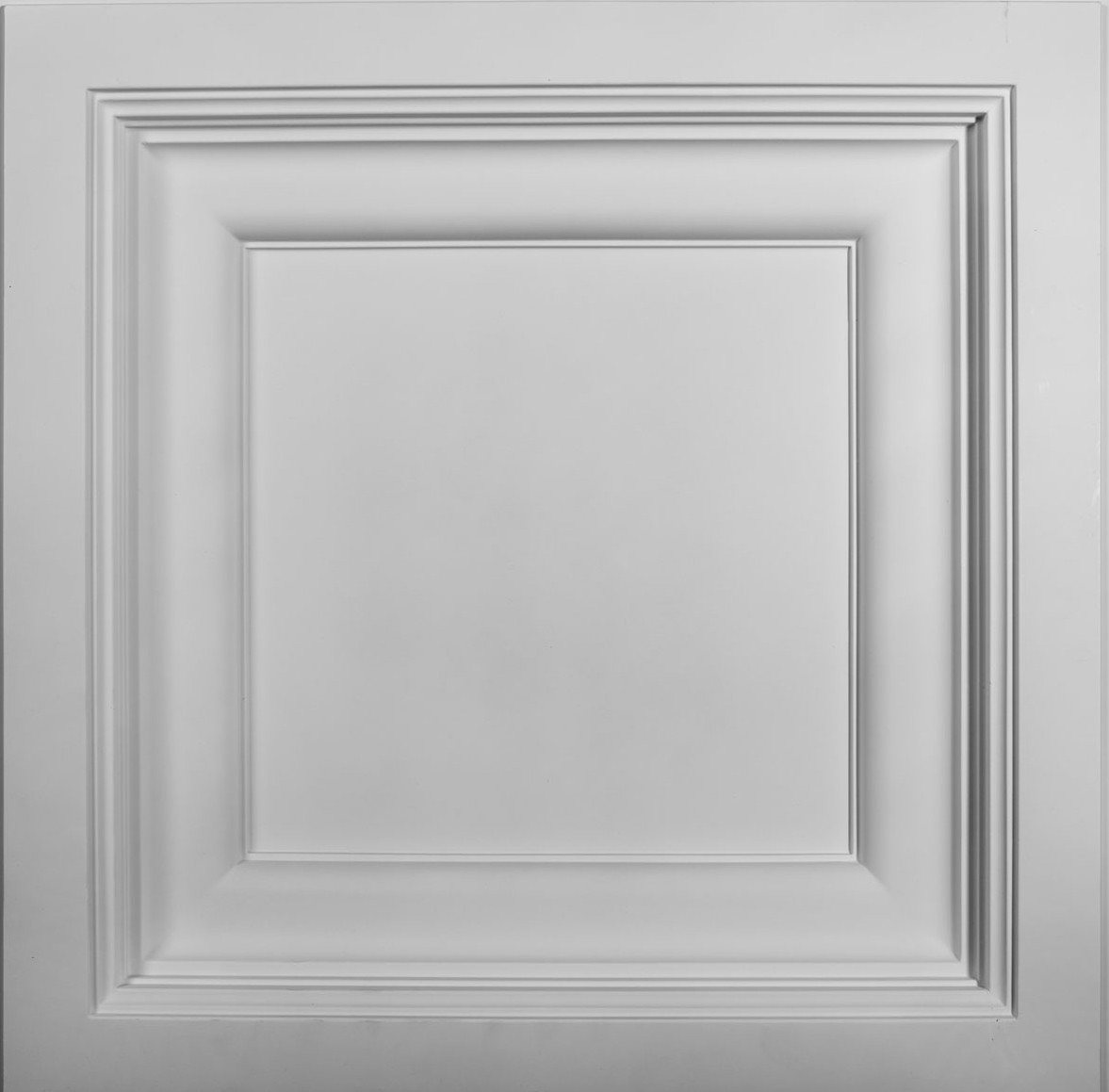 Stylish ceiling tile featuring a multi-layered design that enhances interior aesthetics. Ideal for elevating the look of homes or commercial spaces, providing both elegance and functionality in ceiling decoration.