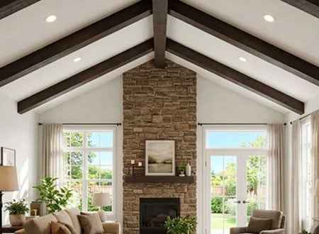 Real & Faux Wood Beams