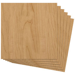 Assorted flat hobby boards in a natural wood finish, neatly arranged. Ideal for crafting, modeling, and DIY projects, enhancing creativity and artistic expression.