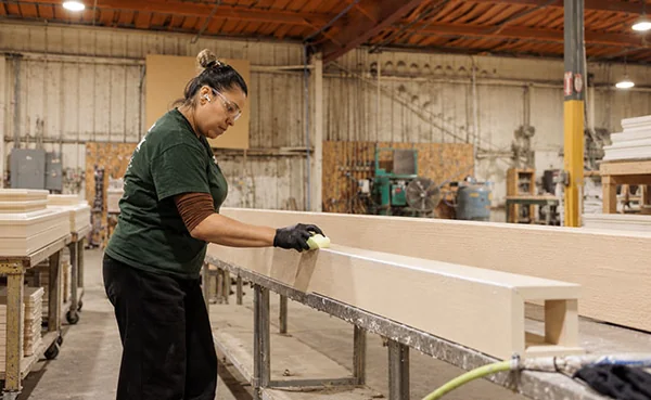 Custom Faux Wood Beams