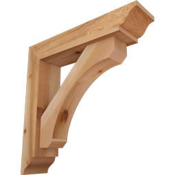 Rustic wooden corbel with intricate detailing, showcasing a blend of craftsmanship and natural textures, perfect for enhancing architectural spaces and adding vintage charm.