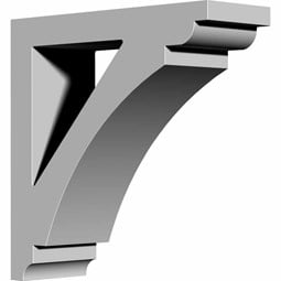 Elegant urethane corbel showcasing intricate design and craftsmanship, perfect for enhancing architectural elements in homes and buildings. Ideal for decorative support and style.
