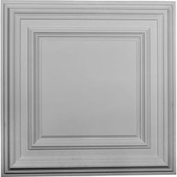 Stylish ceiling tile featuring a multi-layered design that enhances interior aesthetics. Ideal for elevating the look of homes or commercial spaces, providing both elegance and functionality in ceiling decoration.
