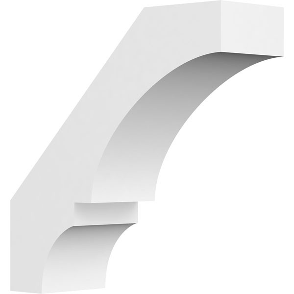 Elegant architectural brace showcasing a minimalist design, perfect for enhancing structural aesthetics in home decor and renovations. Ideal for support in various applications.