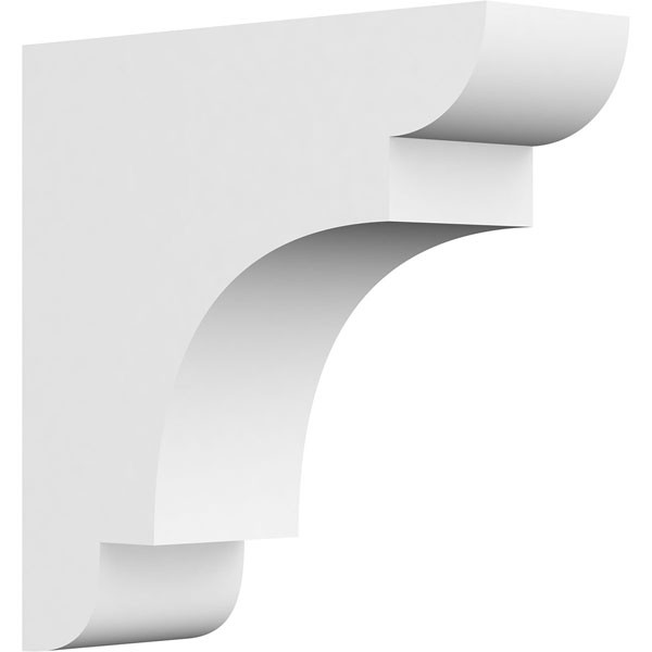 Sleek, minimalist corbel with smooth curves and sharp lines, enhancing architectural designs with elegance and support. Ideal for modern and classic interiors.