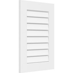 Modern white standard frame with horizontal slats, enhancing light control and ventilation while adding a sleek aesthetic to any interior space. Ideal for contemporary design.